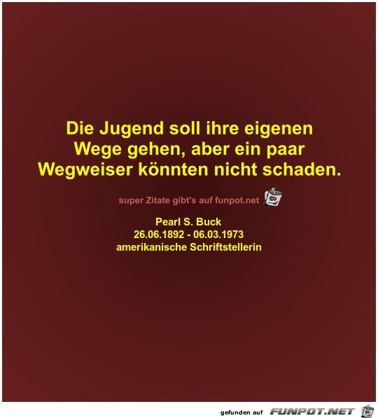 Die Jugend soll ihre eigenen
Wege gehen Die Jugend soll ihre eigenen
Wege gehen