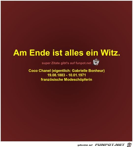 Am Ende ist alles ein Witz Am Ende ist alles ein Witz
