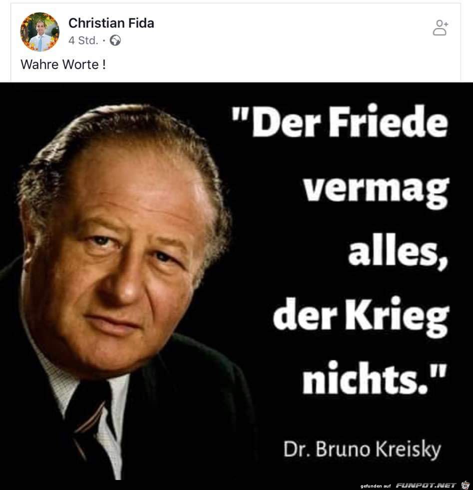 der friede vermag der friede vermag