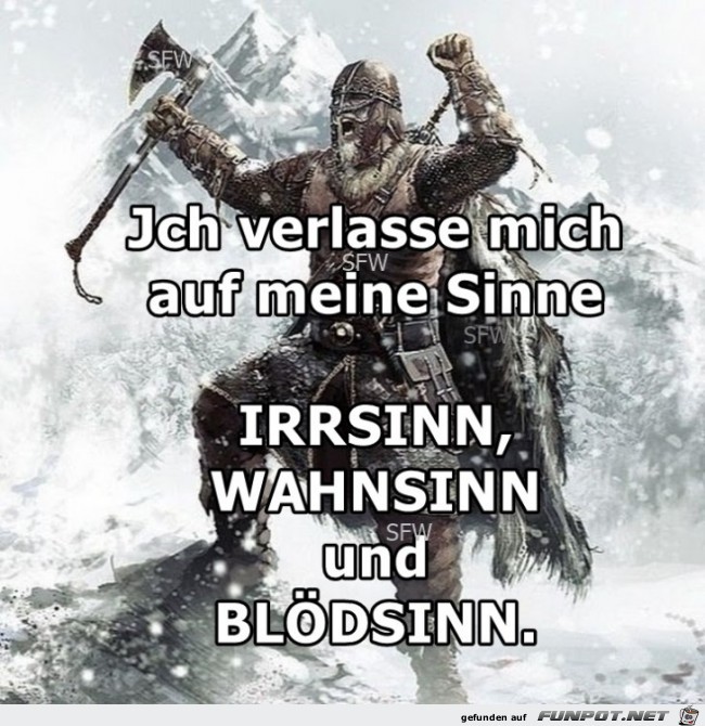 Ich verlasse mich Ich verlasse mich