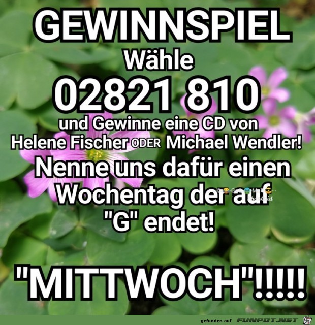 Mit etwas Glueck... Mit etwas Glueck...
