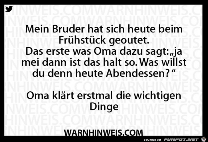 Wichtigere Dinge