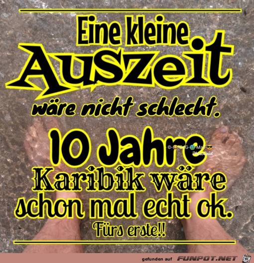 Kleine Auszeit