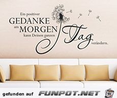 ein positiver Gedanke ein positiver Gedanke