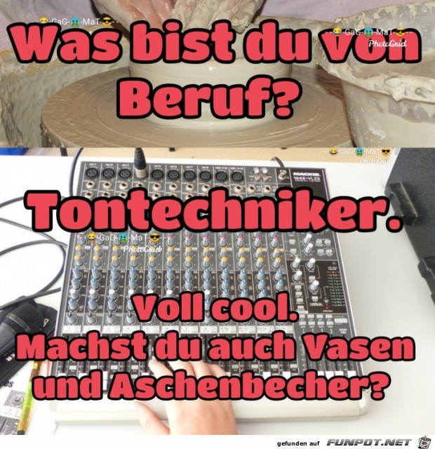 Ton-Vasen-Techniker