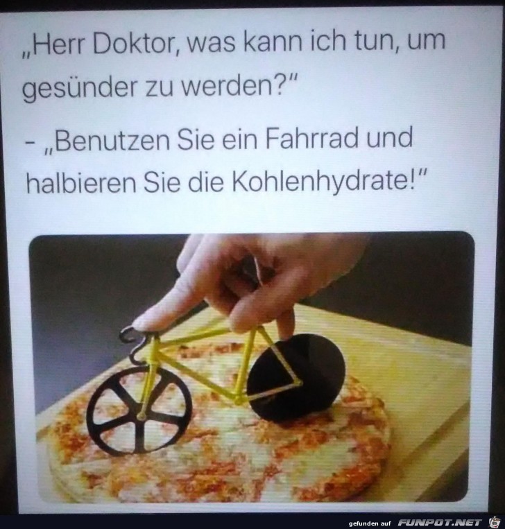 Benutzen Sie ein Fahrrad