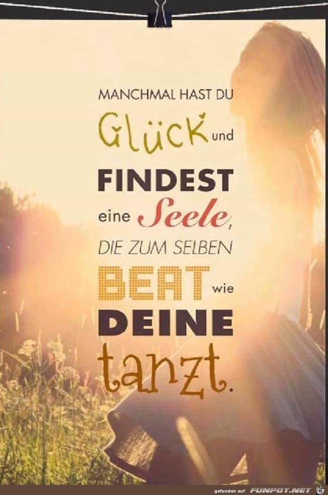 Manchmal hast Du Glck