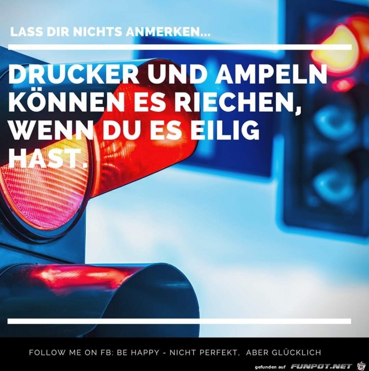 drucker und ampeln