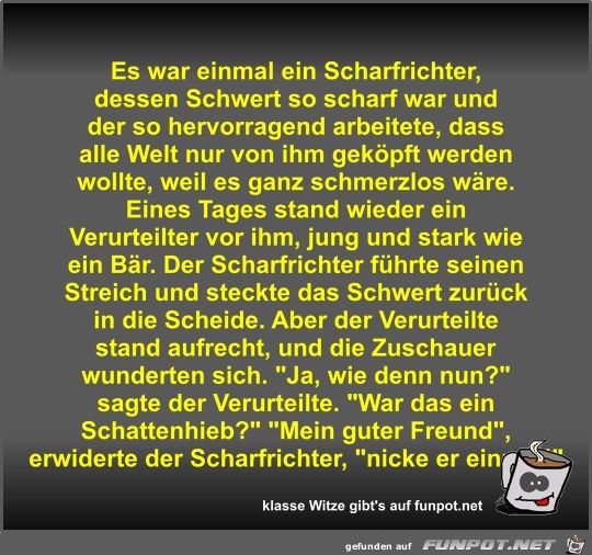 Es war einmal ein Scharfrichter Es war einmal ein Scharfrichter