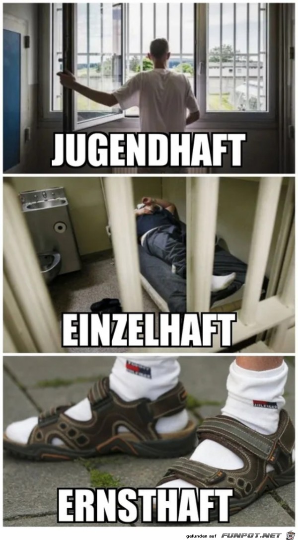 Socken in Sandalen geht gar nicht