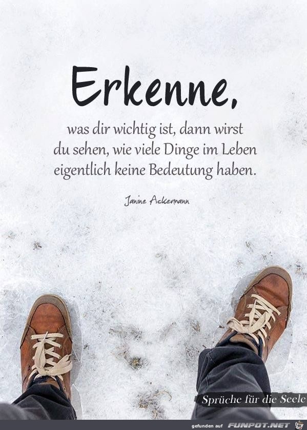 erkenne was dir wichtig ist erkenne was dir wichtig ist