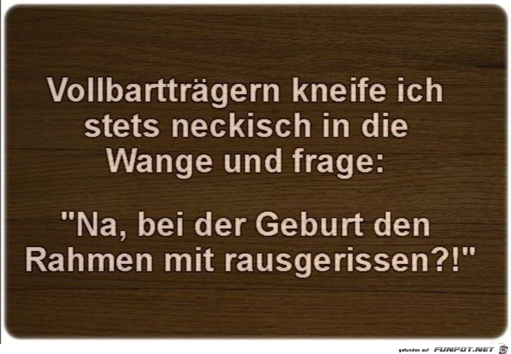 Vollbartträger Vollbartträger