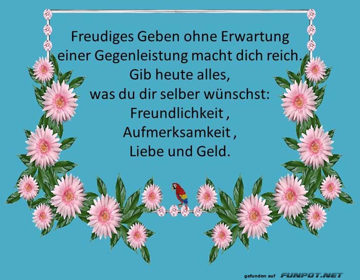 Freudiges Geben Freudiges Geben