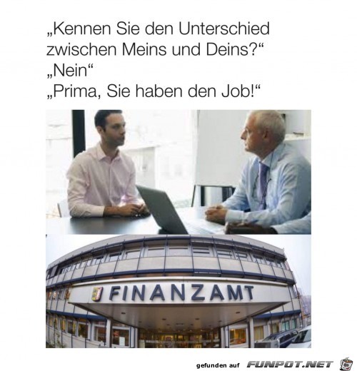 Kennt den Unterschied nicht