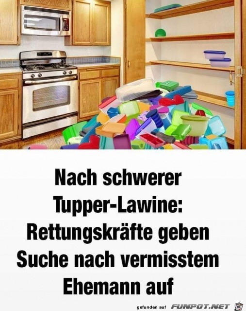 Ziemlich viel Tupper