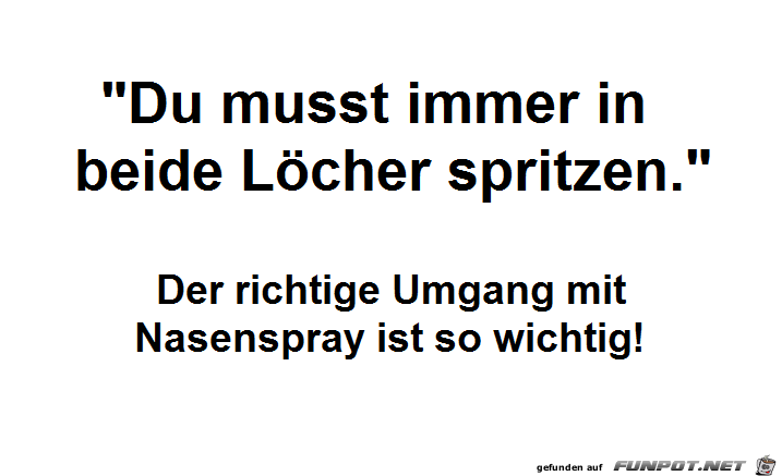 Nasenspray Nasenspray