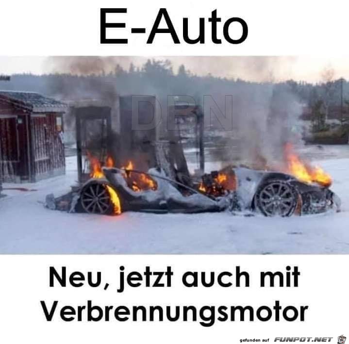 E-Auto mit neuen Motor E-Auto mit neuen Motor