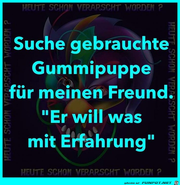 Gummipuppe Gummipuppe