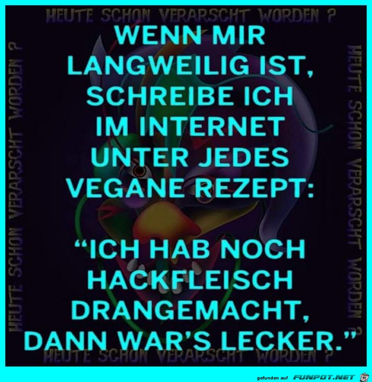 Langeweile im Kochclub Langeweile im Kochclub