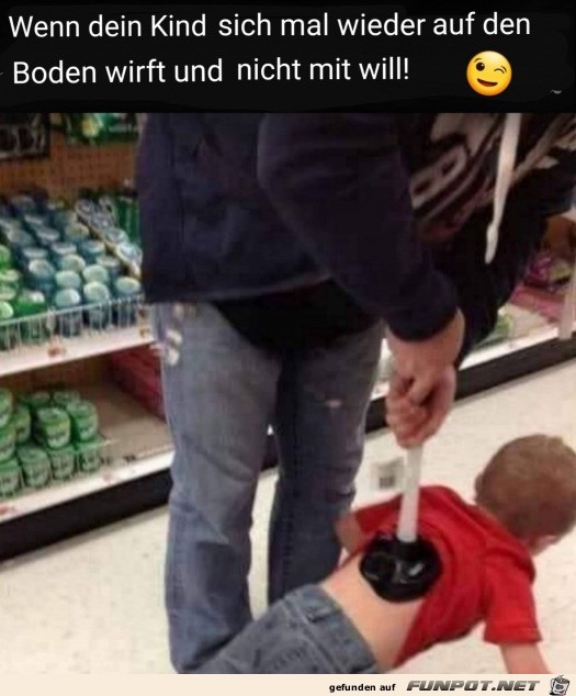 Wenn sich dein Kind mal wieder auf den Boden wirft