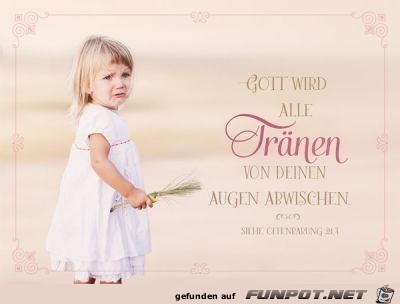 gott wird alle Traenen gott wird alle Traenen