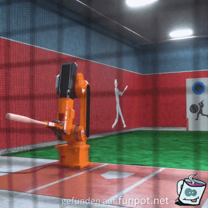 Baseball-Roboter