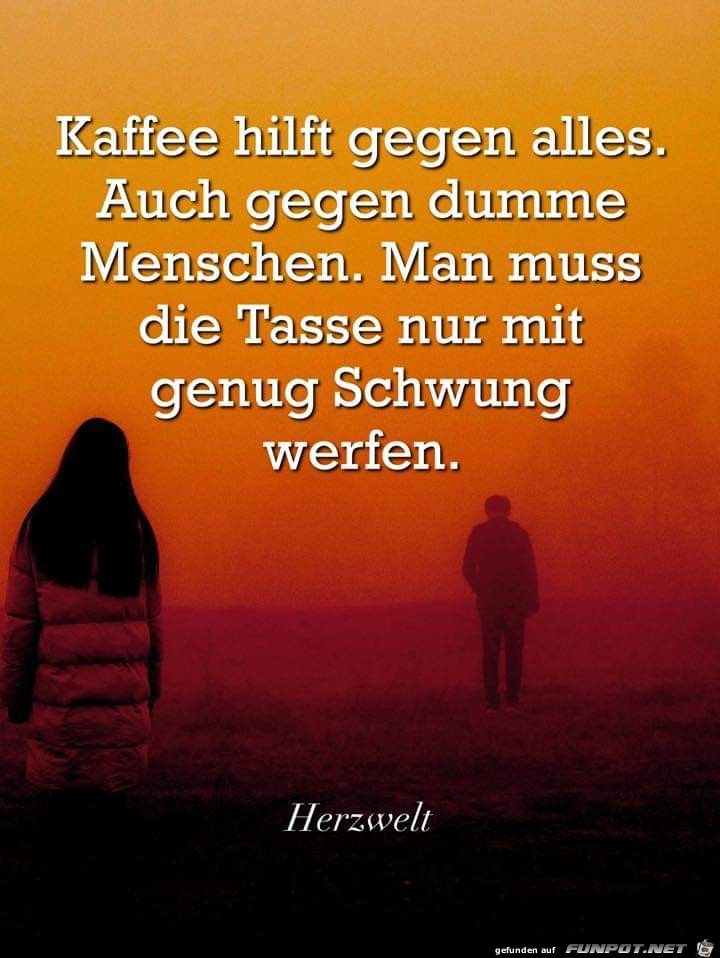 Kaffee hilft Kaffee hilft