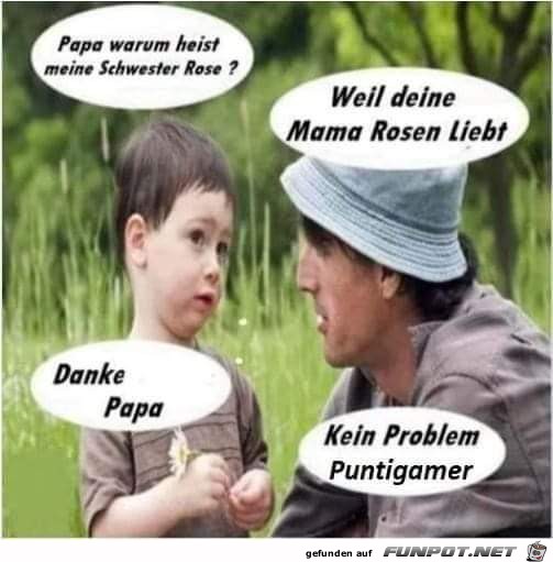 Papa warum Papa warum