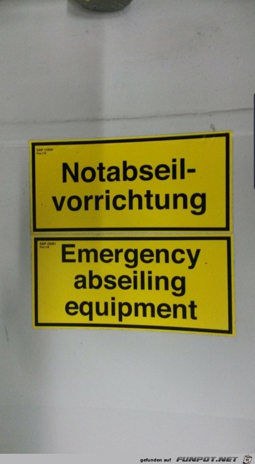 Notabseilvorrichtung Notabseilvorrichtung