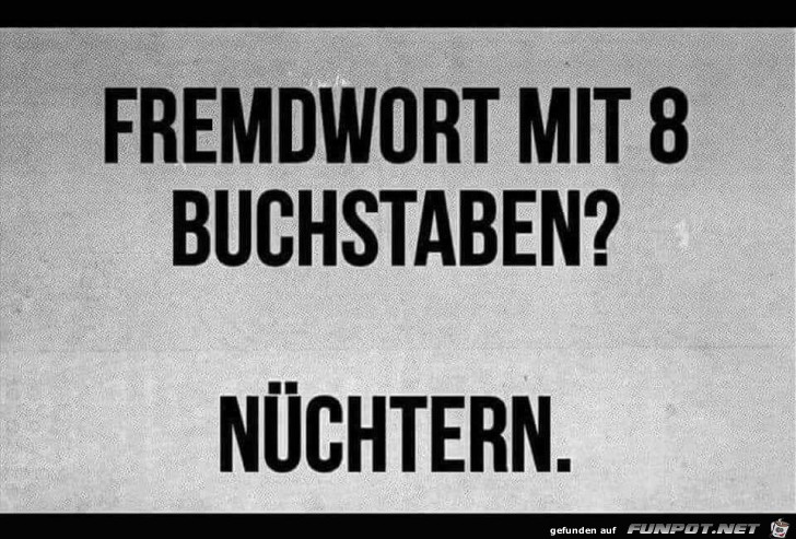 Fremdwort Fremdwort