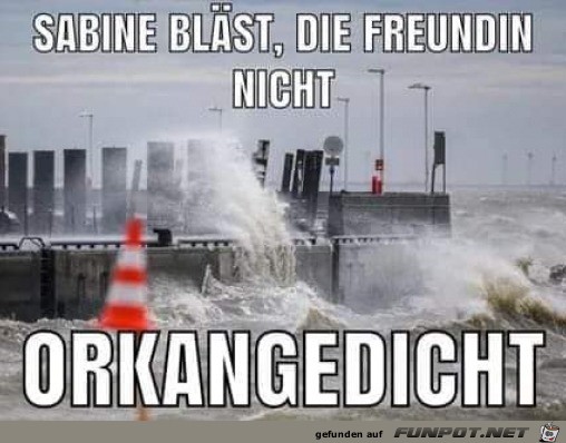Sabine bläst Sabine bläst