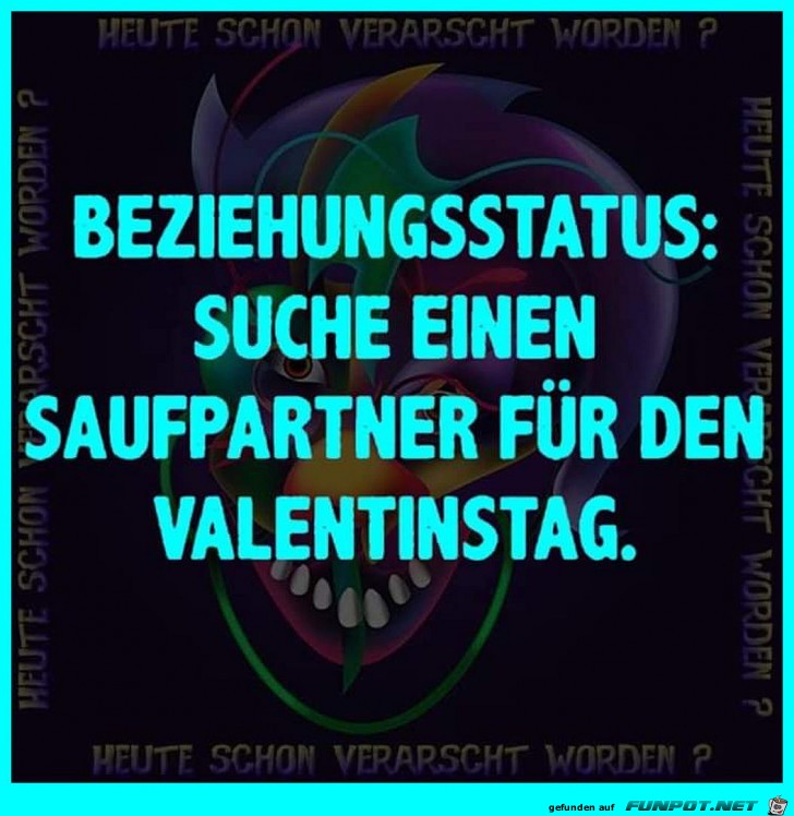 Beziehungsstatus am Valentinstag