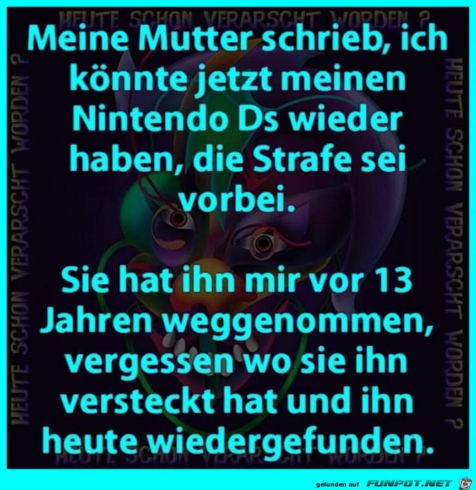 Strafe ist aufgehoben Strafe ist aufgehoben