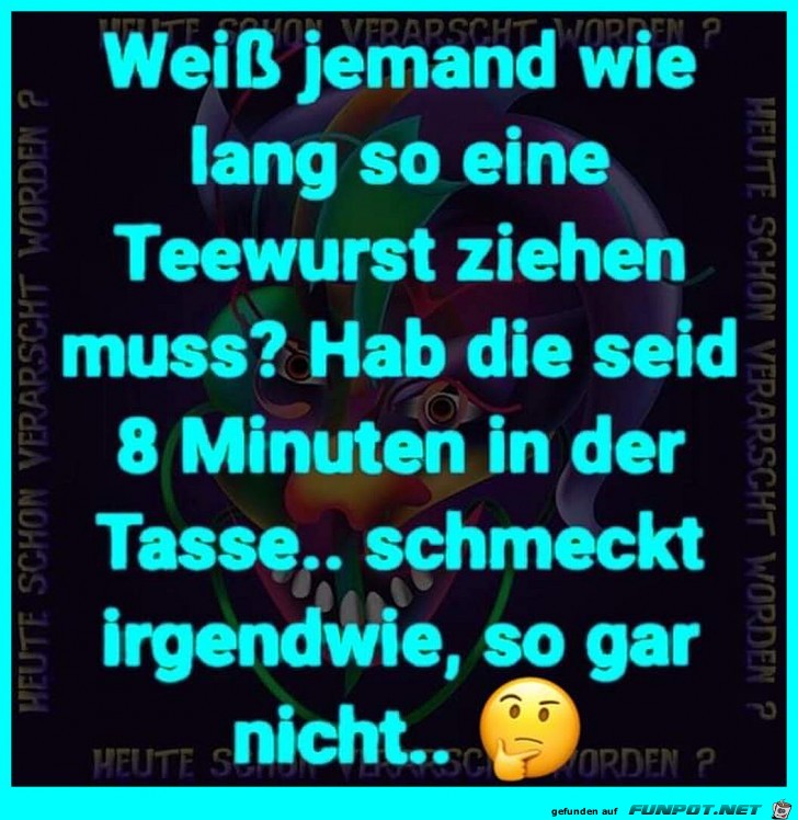Teewurst Teewurst