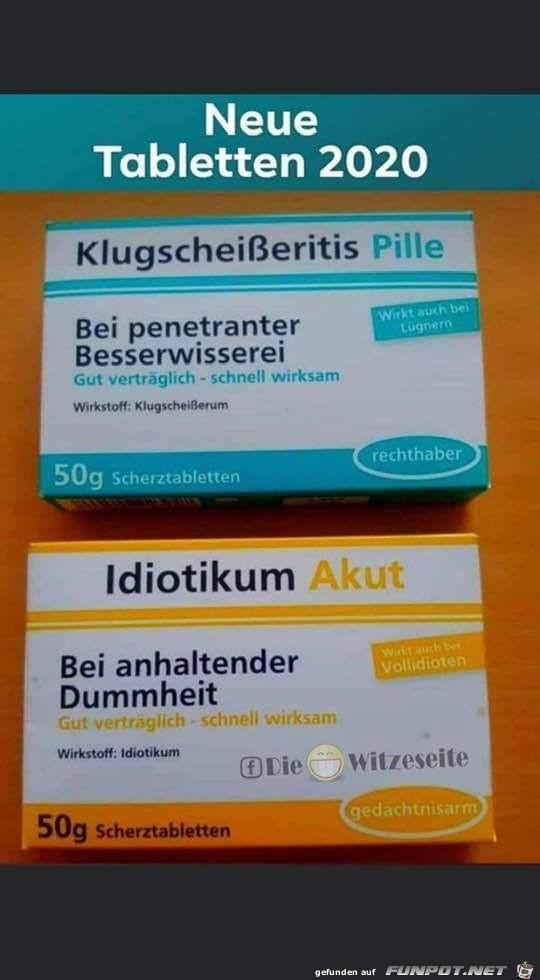 Neue Tabletten