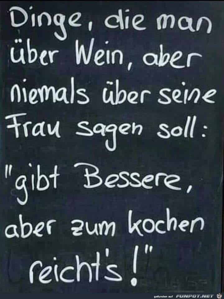 Sag das nie zu einer Frau