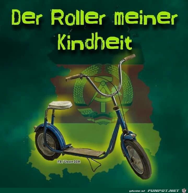 Der Roller meiner Kindheit Der Roller meiner Kindheit
