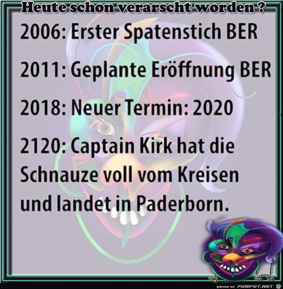 Die Planungstermine für den BER Die Planungstermine für den BER