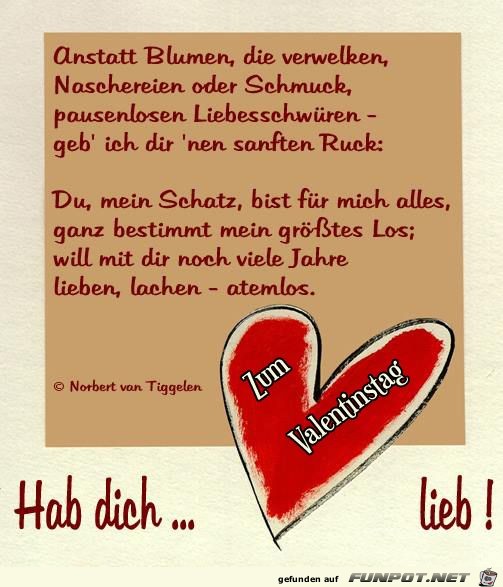 Zum Valentinstag 2020