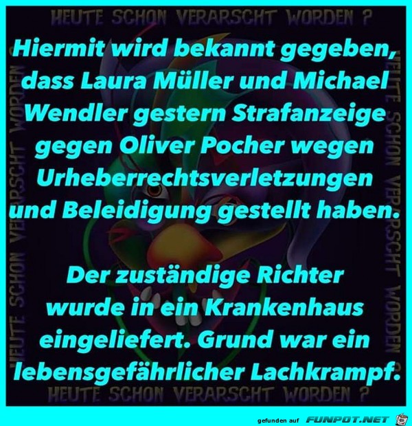 Bekanntmachung Bekanntmachung