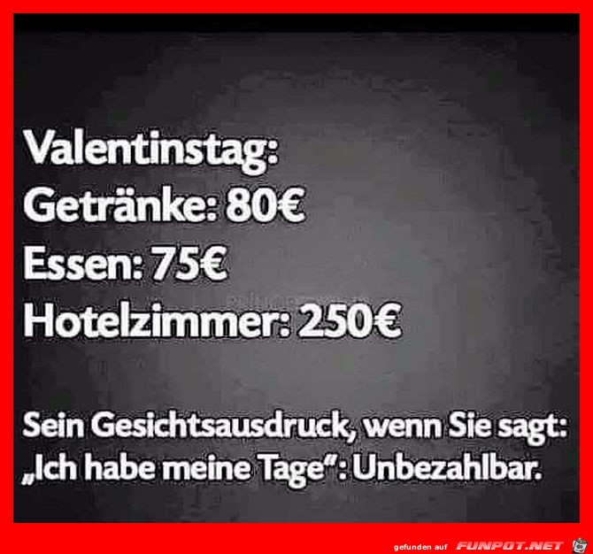 Was IHM am Valentinstag passieren kann