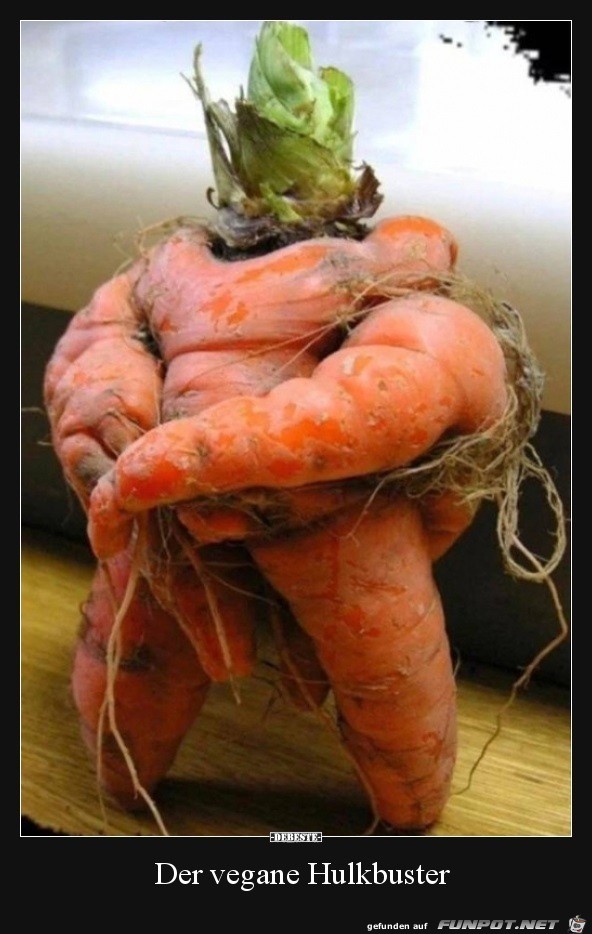 der vegane Hulkbuster der vegane Hulkbuster