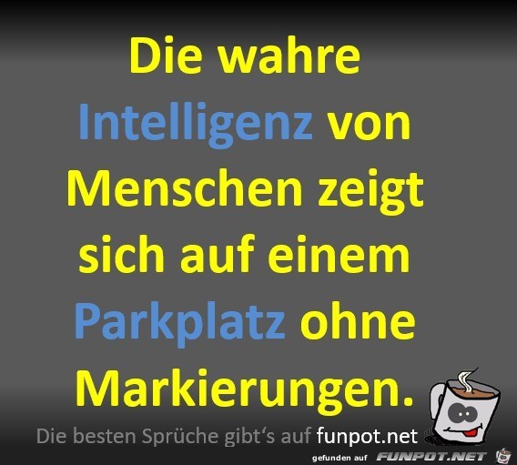 Die wahre Intelligenz von Menschen