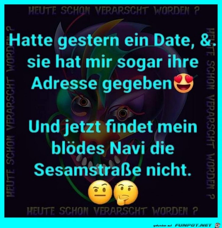Ich hatte gestern ein Date Ich hatte gestern ein Date