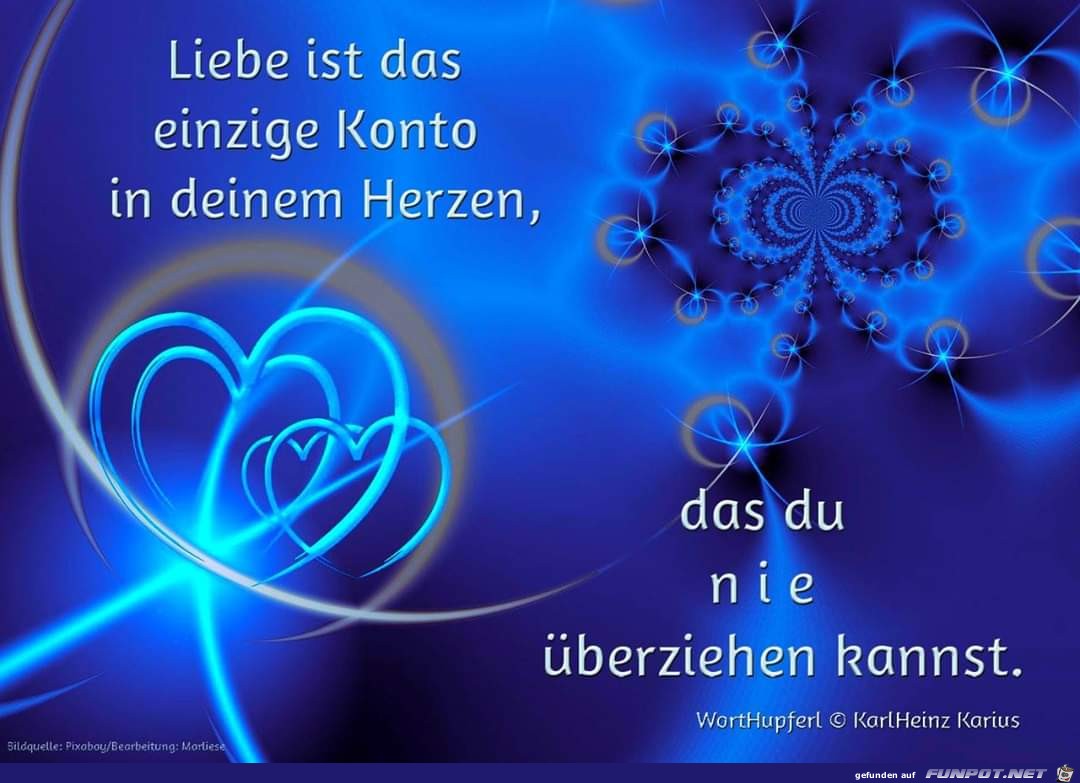 Liebe ist das einzige konto