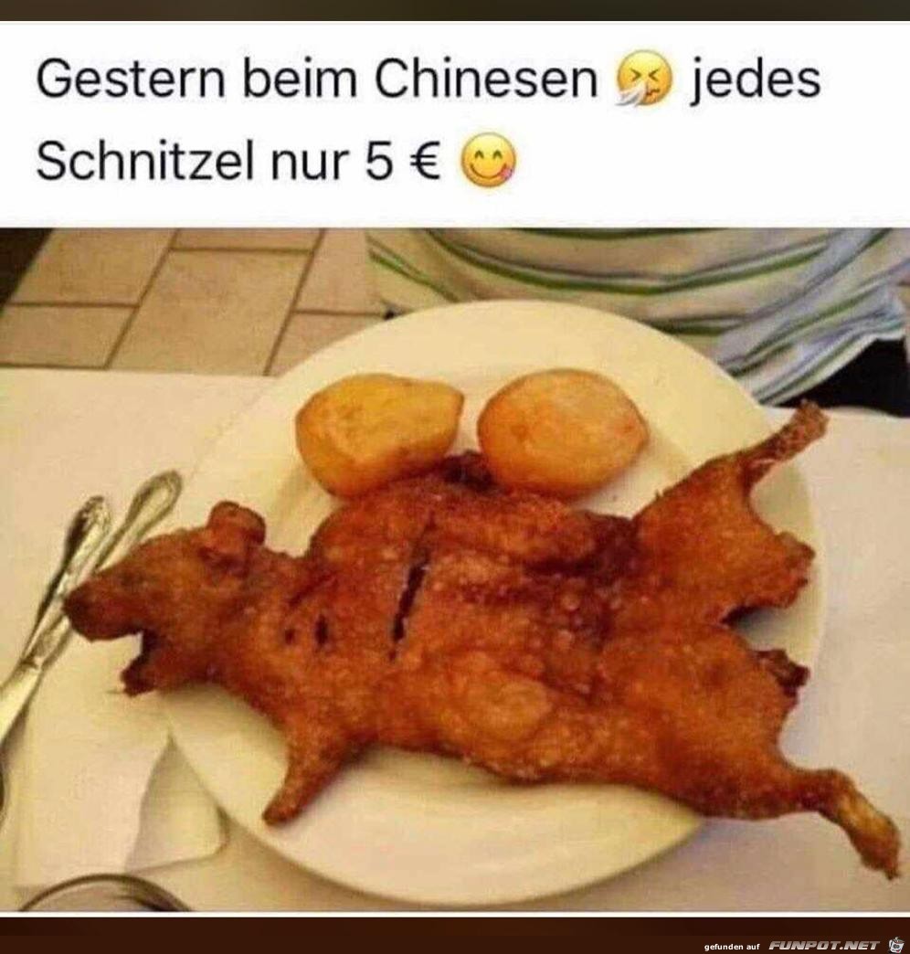 Schnitzel Nur 5 Euro