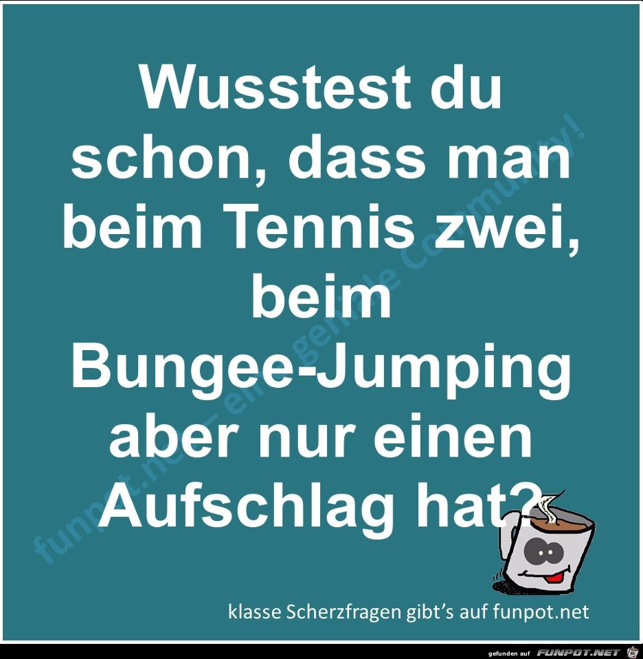 Scherzfrage Scherzfrage