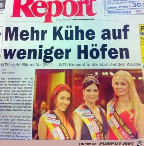 Bild passt nicht ganz zum Text