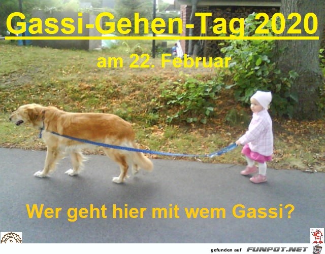 Gassi-gehen-Tag 2020