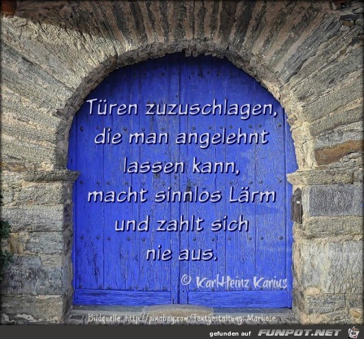 tueren zuzuschlagen